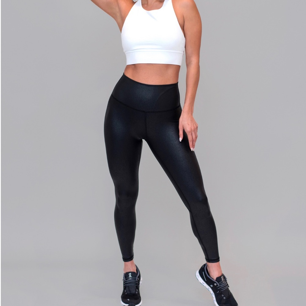 Leatherette Legging